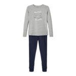 Pyjama pour petites filles gris name it