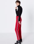 Jogging rouge a bandes laterales pull and bear