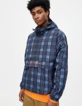 Veste impermeable a carreaux action in proogress pull and bear