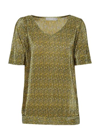 Blouse verte fransa